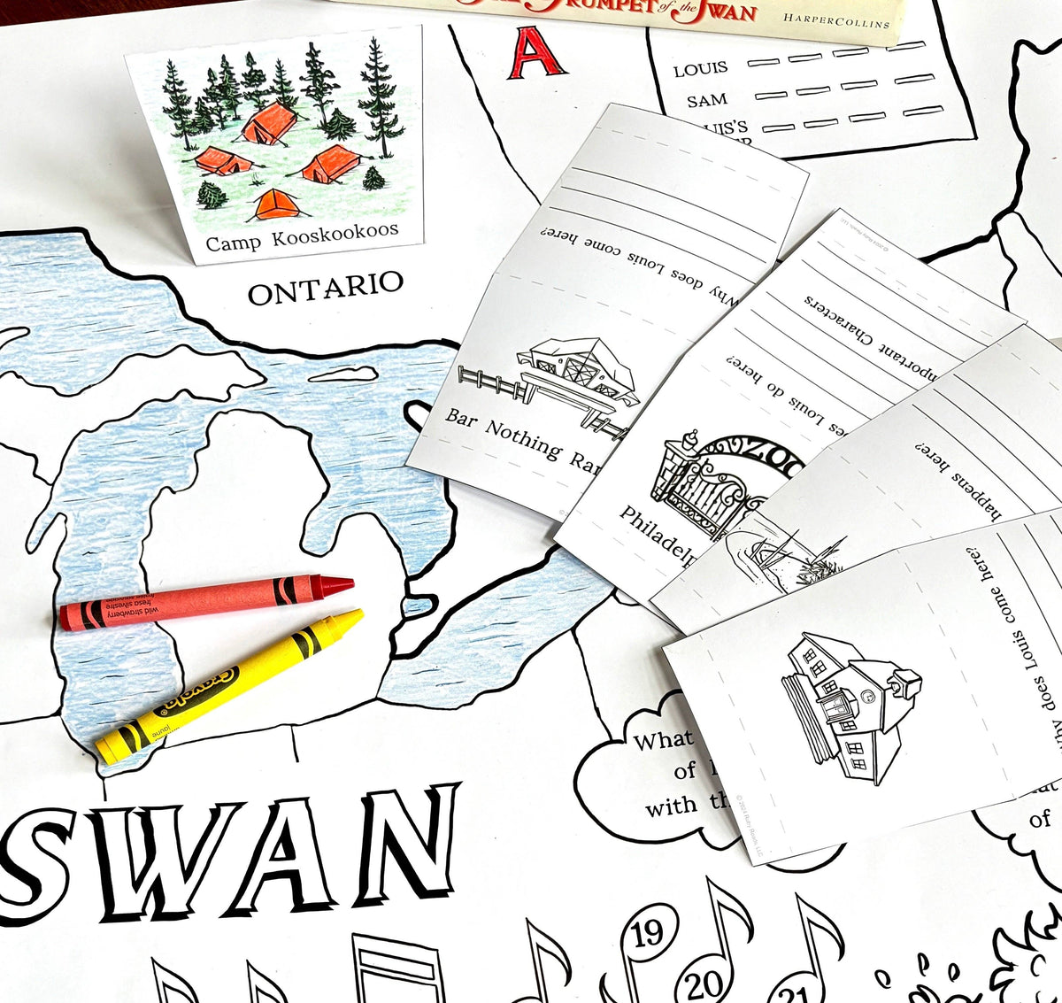The Trumpet of the Swan Read-Aloud Poster