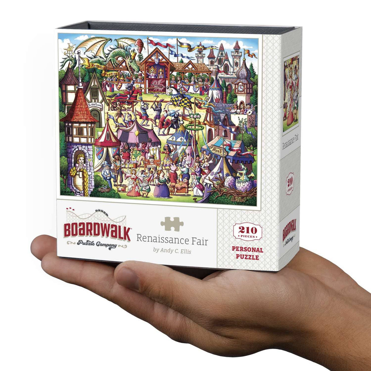 Fantasy Set of Personal Puzzles (3 Pack) With Puzzle Board