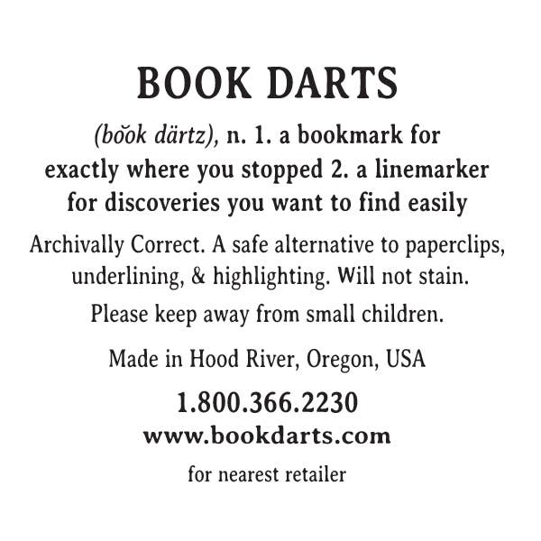Tin Book Dart - Author Series #34 - Jane Austen
