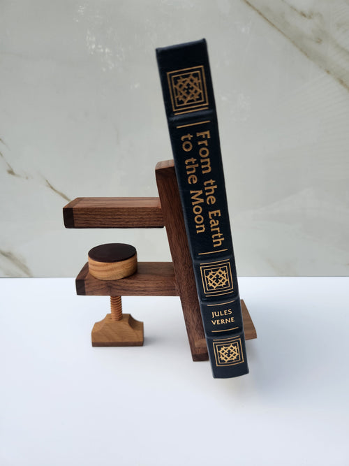 "The Minimalist" Bookshelf in Walnut
