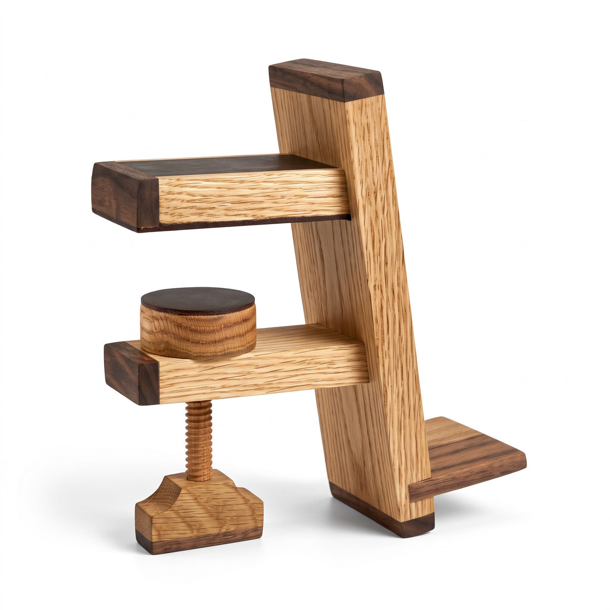 "The Minimalist" Bookshelf in Oak