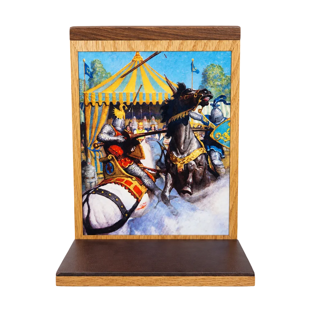King Arthur "The Joust" Bookshelf
