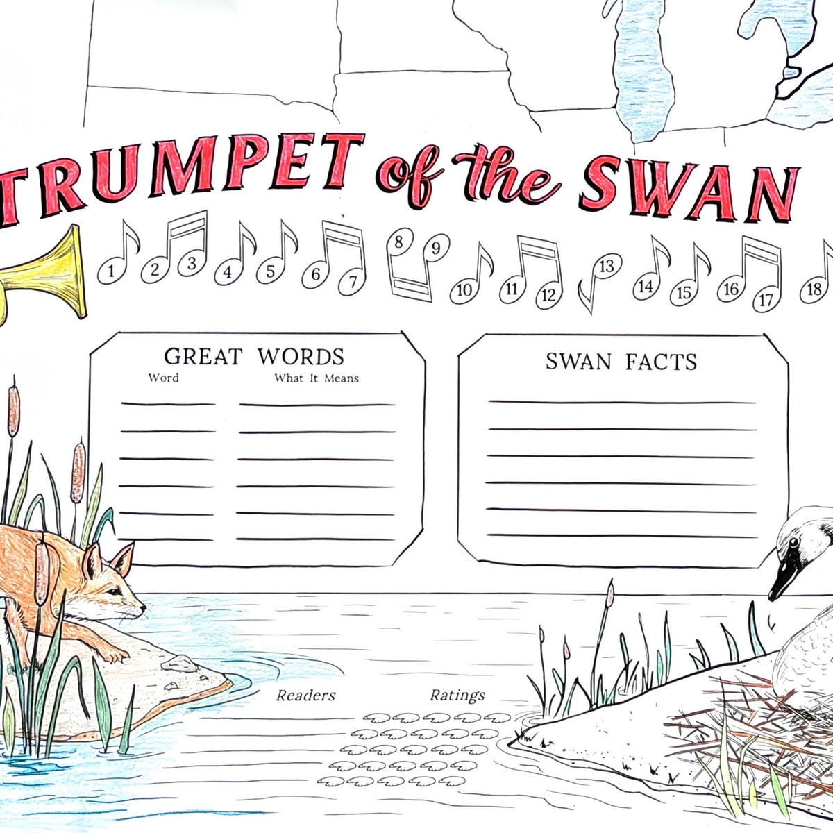 The Trumpet of the Swan Read-Aloud Poster