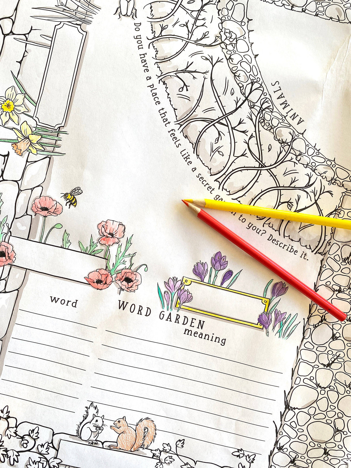 The Secret Garden Read-Aloud Poster