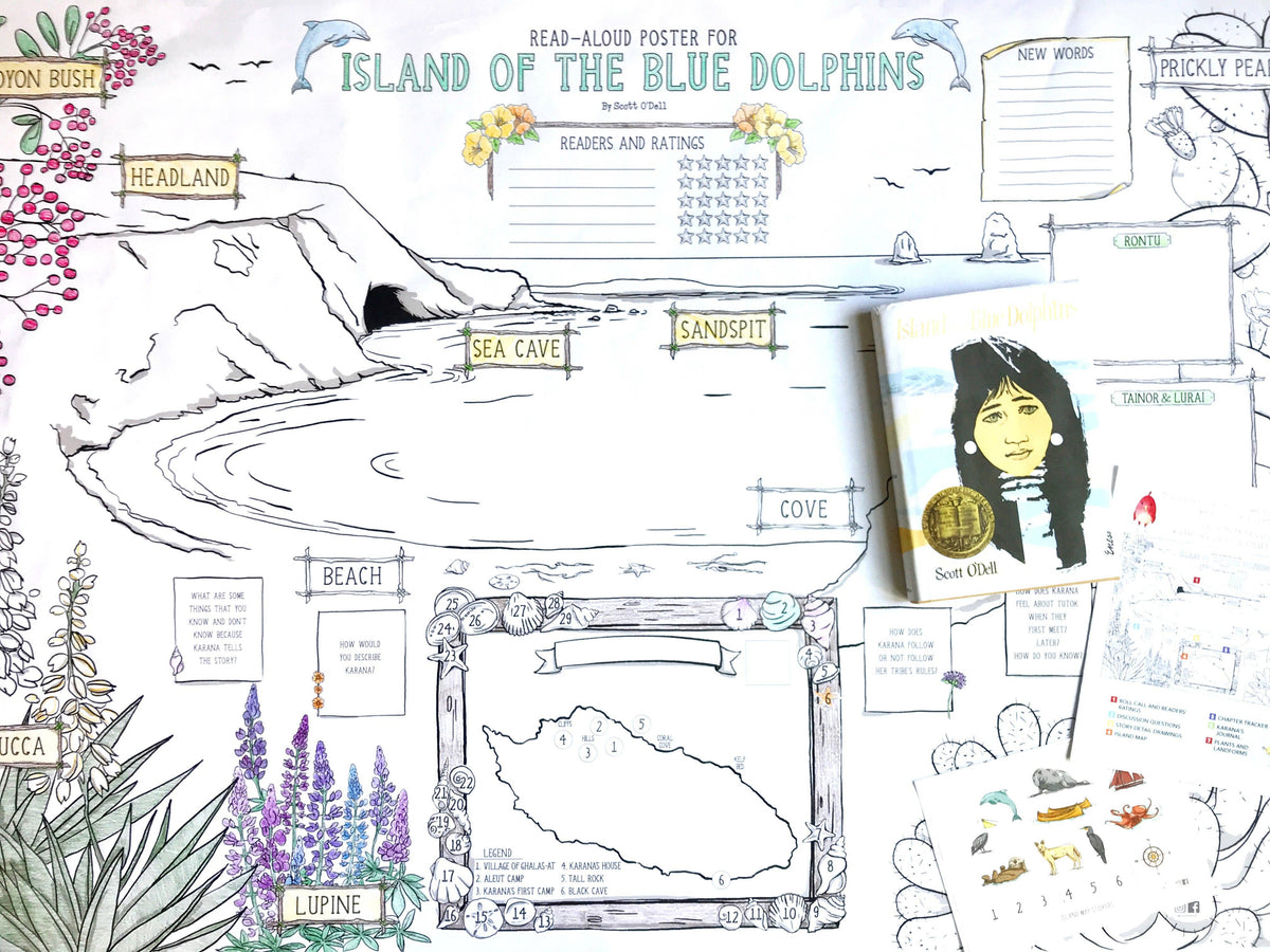 Island of the Blue Dolphins Read-Aloud Poster