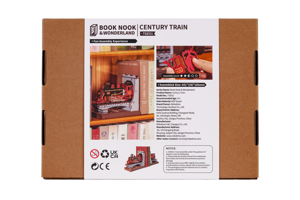 Century Train Book Ends
