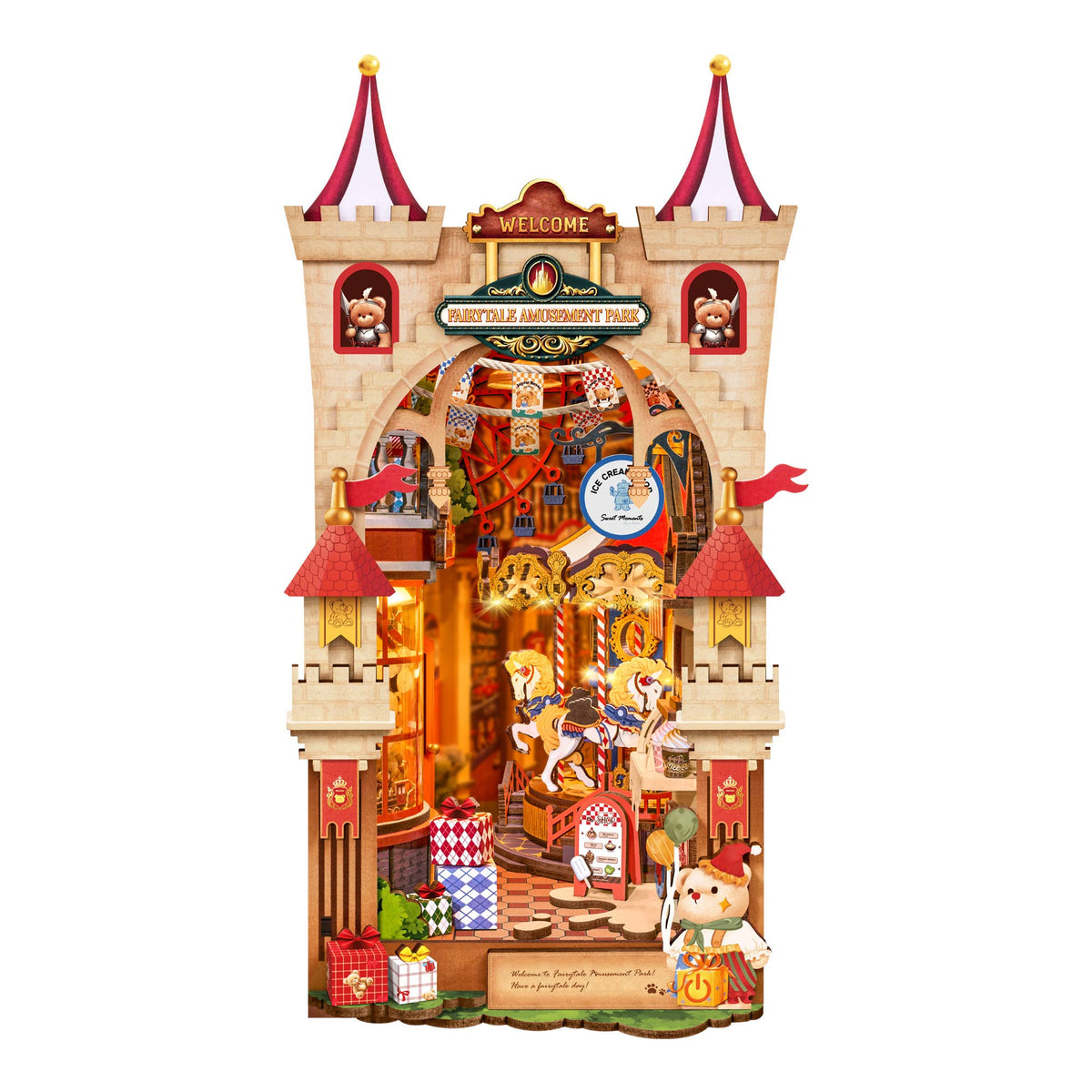 Fairytale Amusement Park Book Nook