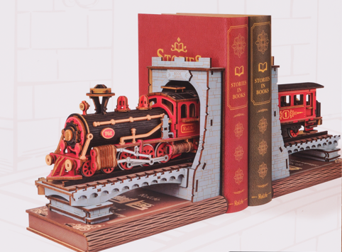 Century Train Book Ends